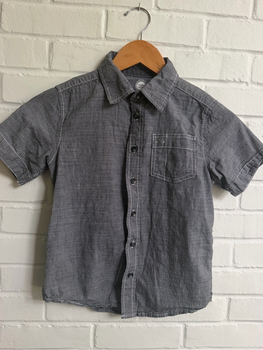 Wonder Nation button down